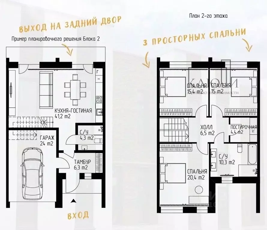 Таунхаус в Челябинская область, Магнитогорск ул. Ушакова, 58А (150 м) - Фото 1