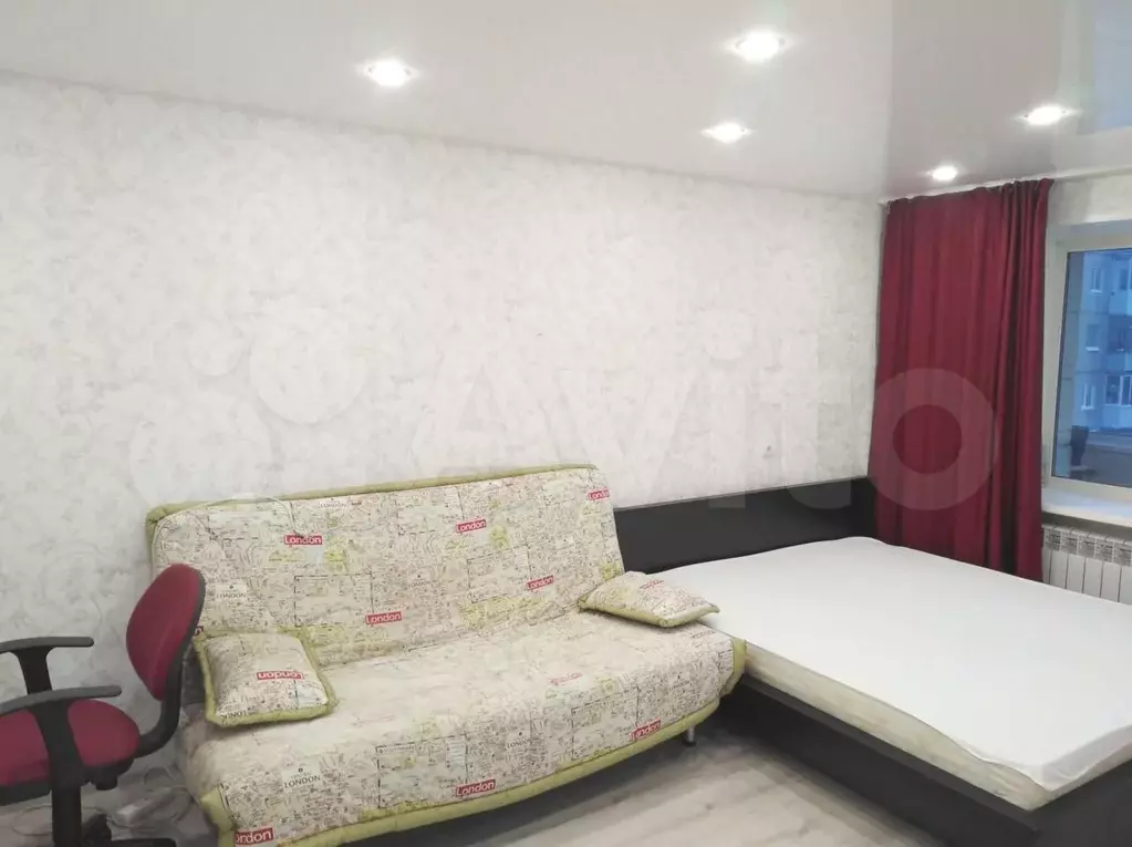 1-к. квартира, 30 м, 3/9 эт. - Фото 1