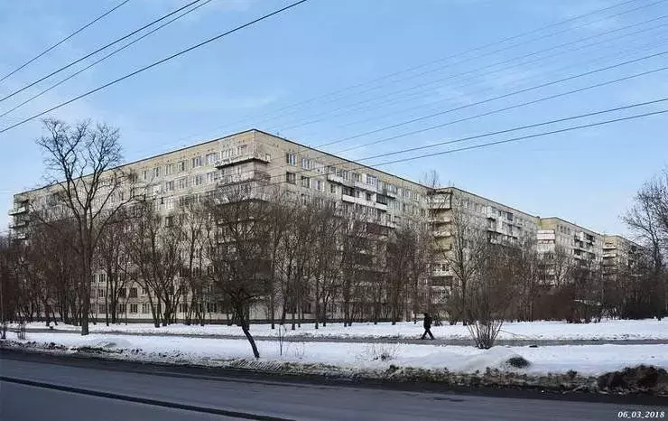 2-к кв. Санкт-Петербург Будапештская ул., 36к1 (45.0 м) - Фото 0