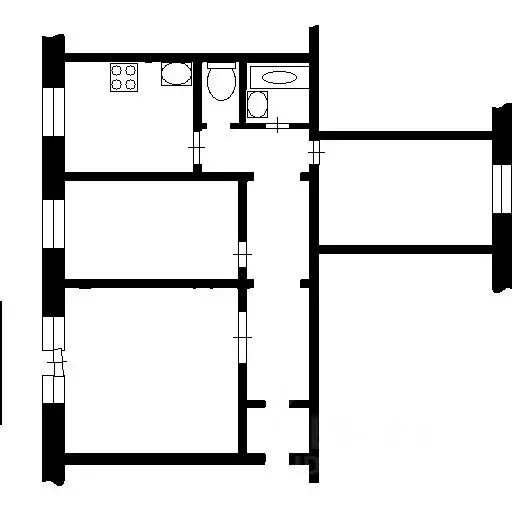 3-к кв. Хакасия, Абакан ул. Некрасова, 26 (64.0 м) - Фото 1