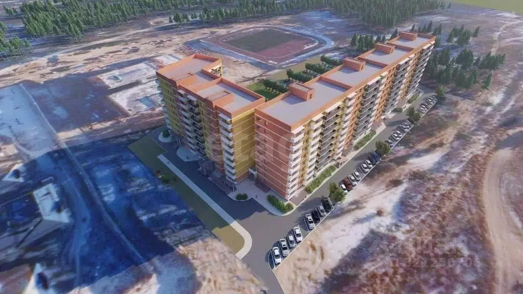 2-к кв. Бурятия, Улан-Удэ 102-й мкр, ул. Ринчино, 39к1 (71.1 м) - Фото 0