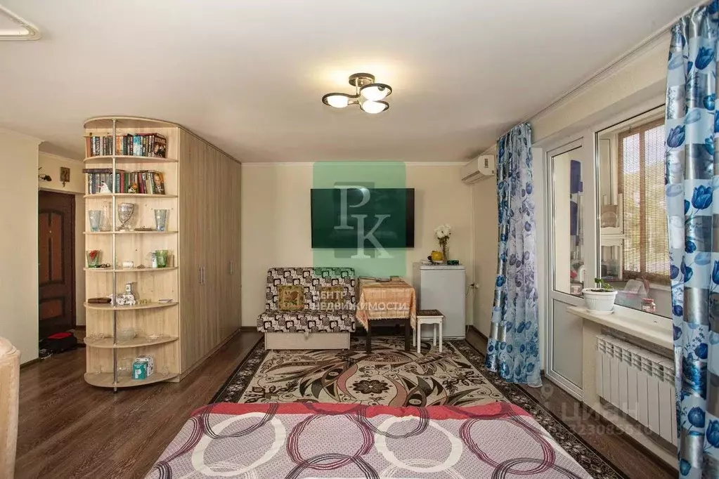 1-к кв. Севастополь, Севастополь, Инкерман г. ул. Менжинского, 9 (37.5 ... - Фото 2