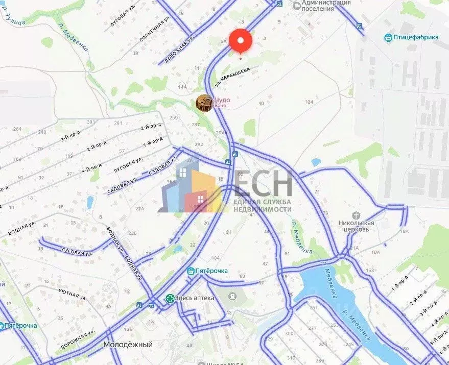 Участок в Тульская область, Тула городской округ, пос. Молодежный  ... - Фото 2