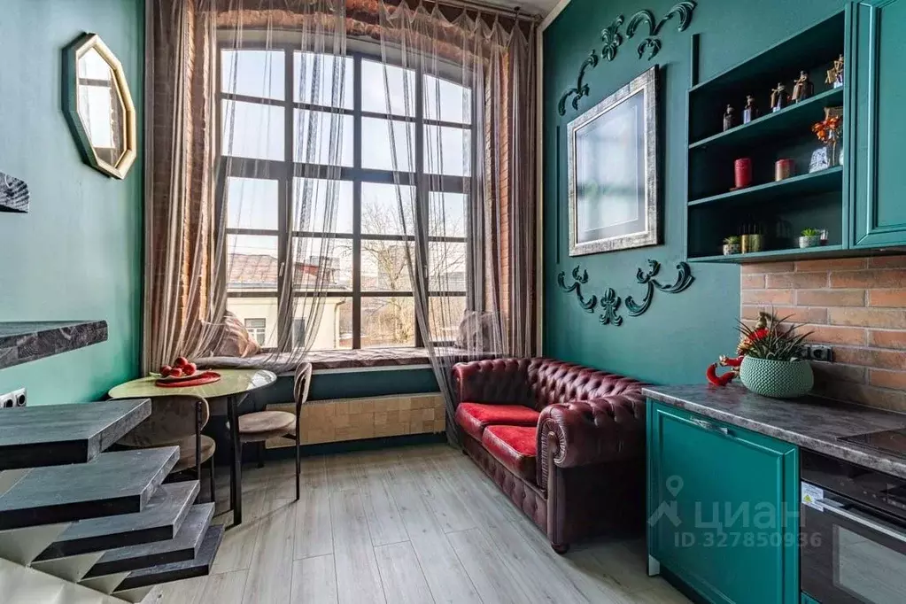 Студия Москва Суворовская ул., 19С1 (33.0 м) - Фото 1