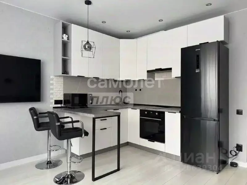 Студия Омская область, Омск ул. Малиновского, 18к3 (29.0 м) - Фото 1