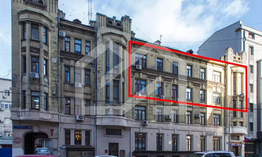 Помещение свободного назначения в Москва 1-я Брестская ул., 62 (279 м) - Фото 1