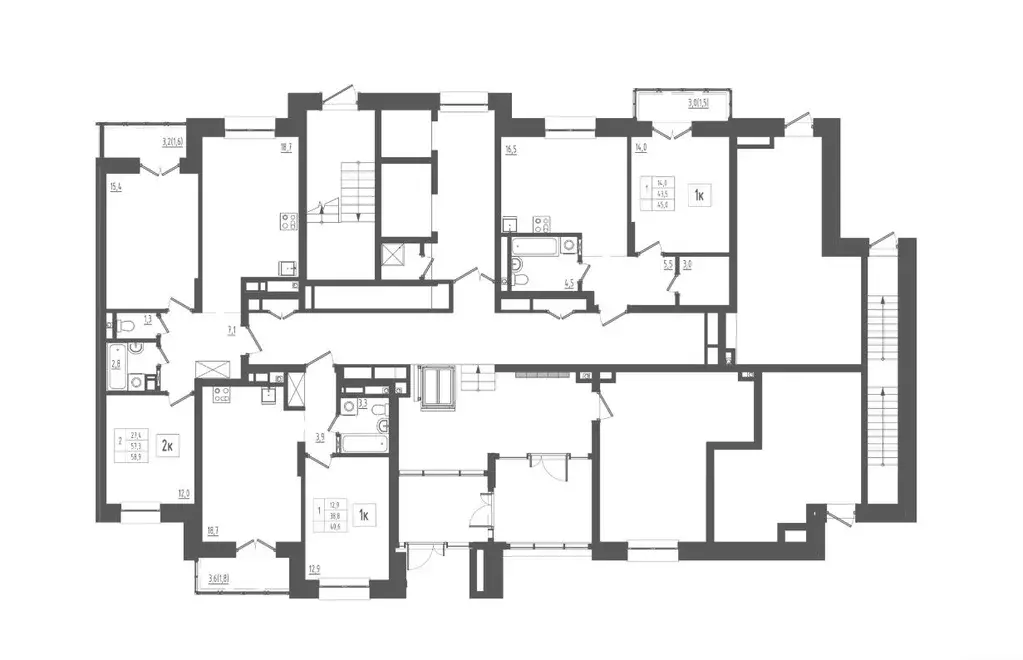 2-к кв. Ярославская область, Ярославль 1-й мкр,  (58.9 м) - Фото 1
