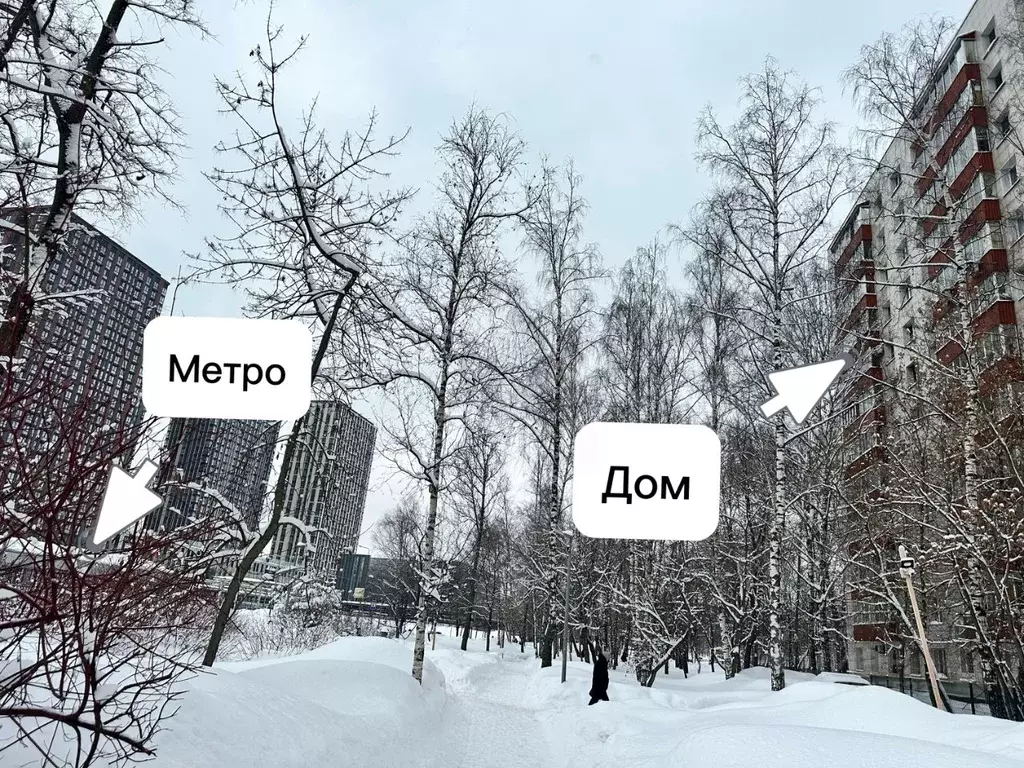 1-к кв. Москва ул. Дыбенко, 42 (36.0 м) - Фото 1
