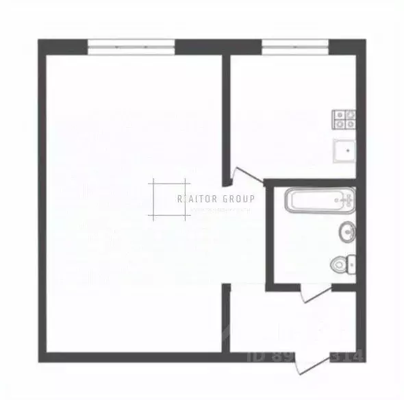 1-к кв. Новосибирская область, Новосибирск Степная ул., 54 (28.3 м) - Фото 1