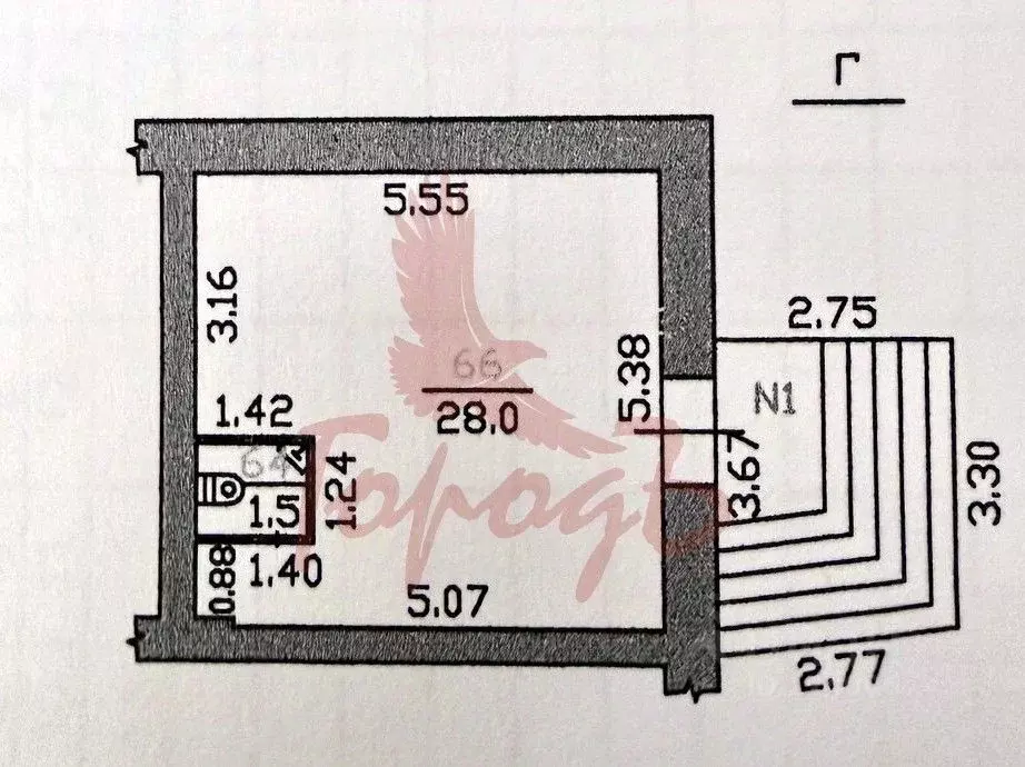 Помещение свободного назначения в Орловская область, Орел ул. Герцена, ... - Фото 2
