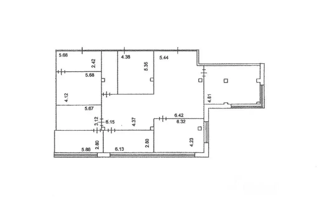 Офис в Москва ул. Генерала Тюленева, 4АС3 (297 м) - Фото 1