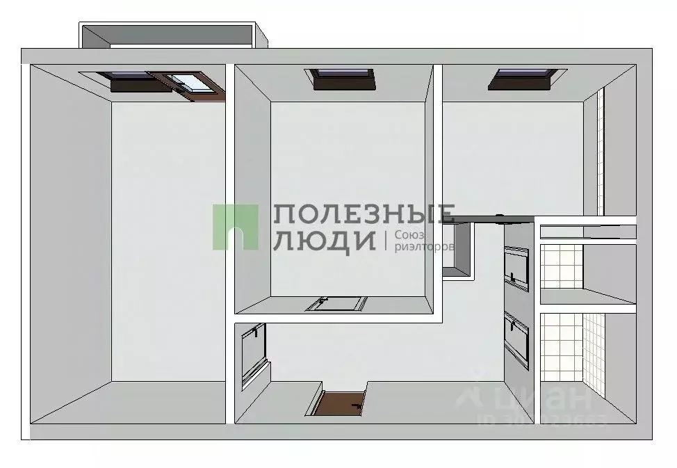 2-к кв. Алтайский край, Барнаул ул. Монтажников, 8 (50.8 м) - Фото 0