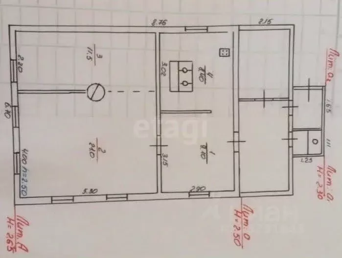 Дом в Псковская область, Порхов ул. Германа, 82 (50 м) - Фото 2