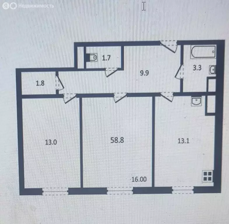 2-комнатная квартира: Царицын, ЖК Победа, Северная улица, 6 (58.8 м) - Фото 1