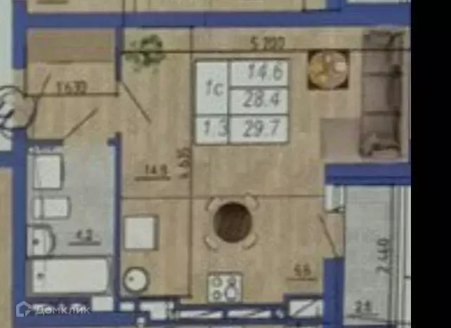 Продаётся квартира-студия, 30.2 м - Фото 1