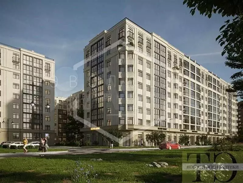2-к. квартира, 66,8 м, 5/9 эт. - Фото 1