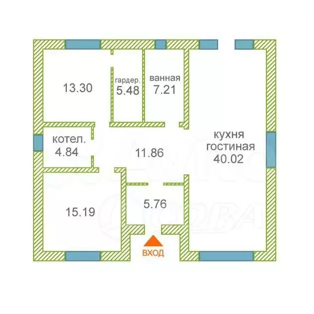 дом 132 м на участке 5 сот. - Фото 0