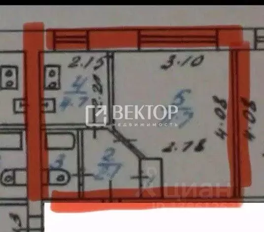 1-к кв. Ивановская область, Кохма ул. Ивановская, 40/1 (21.2 м) - Фото 2