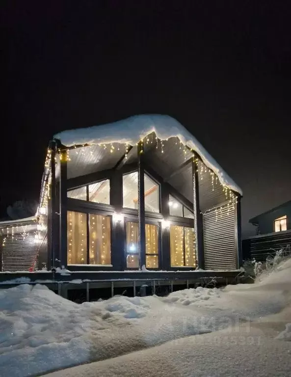 Дом в Ленинградская область, Приозерский район, Сосновское с/пос, ... - Фото 1