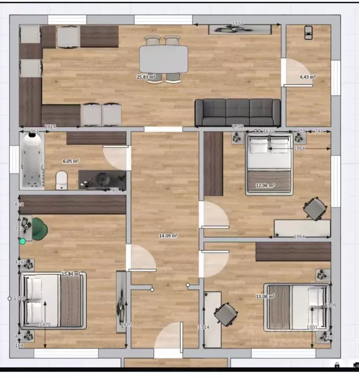 Дом в Краснодарский край, Красноармейский район, Новомышастовское ... - Фото 1