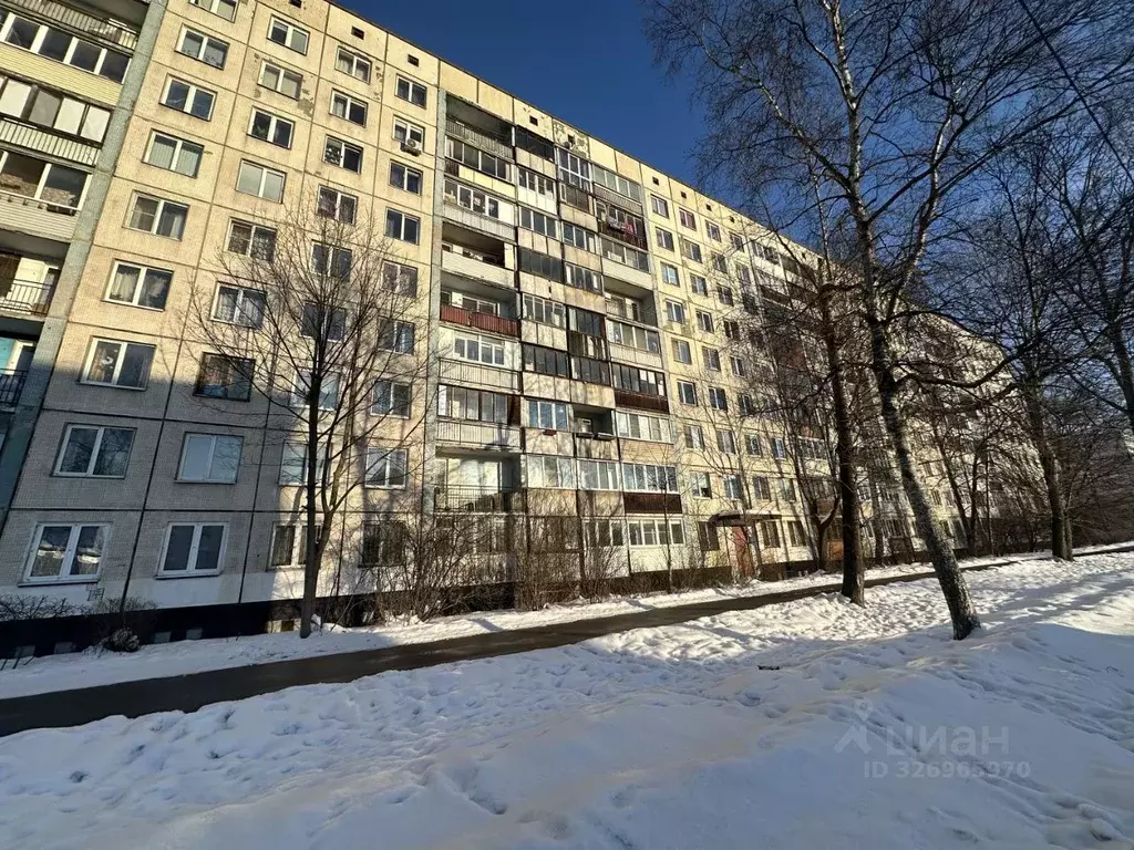 2-к кв. Санкт-Петербург ул. Солдата Корзуна, 20к1 (45.5 м) - Фото 1