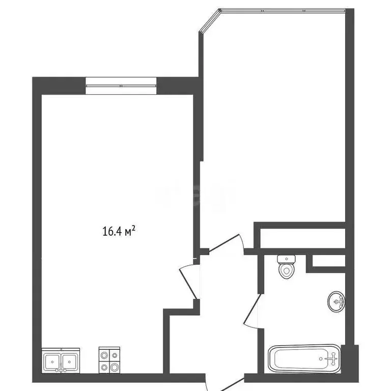 1-комнатная квартира: Анапа, Анапское шоссе, 32к5 (36 м) - Фото 1