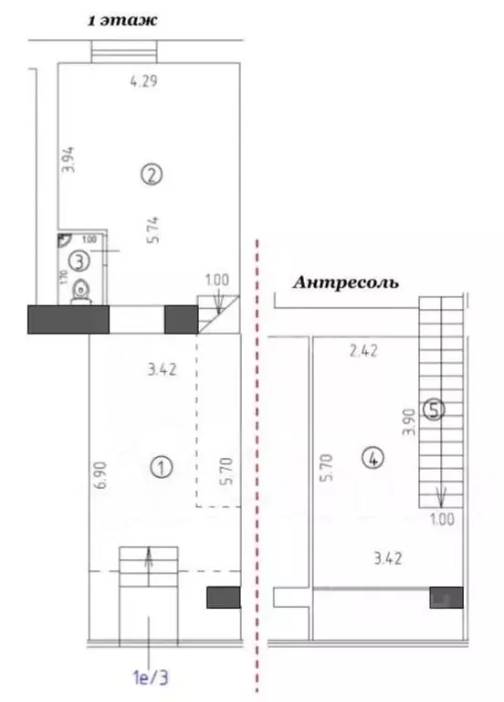Помещение свободного назначения в Москва Ленинский просп., 82/2 (124 ... - Фото 2