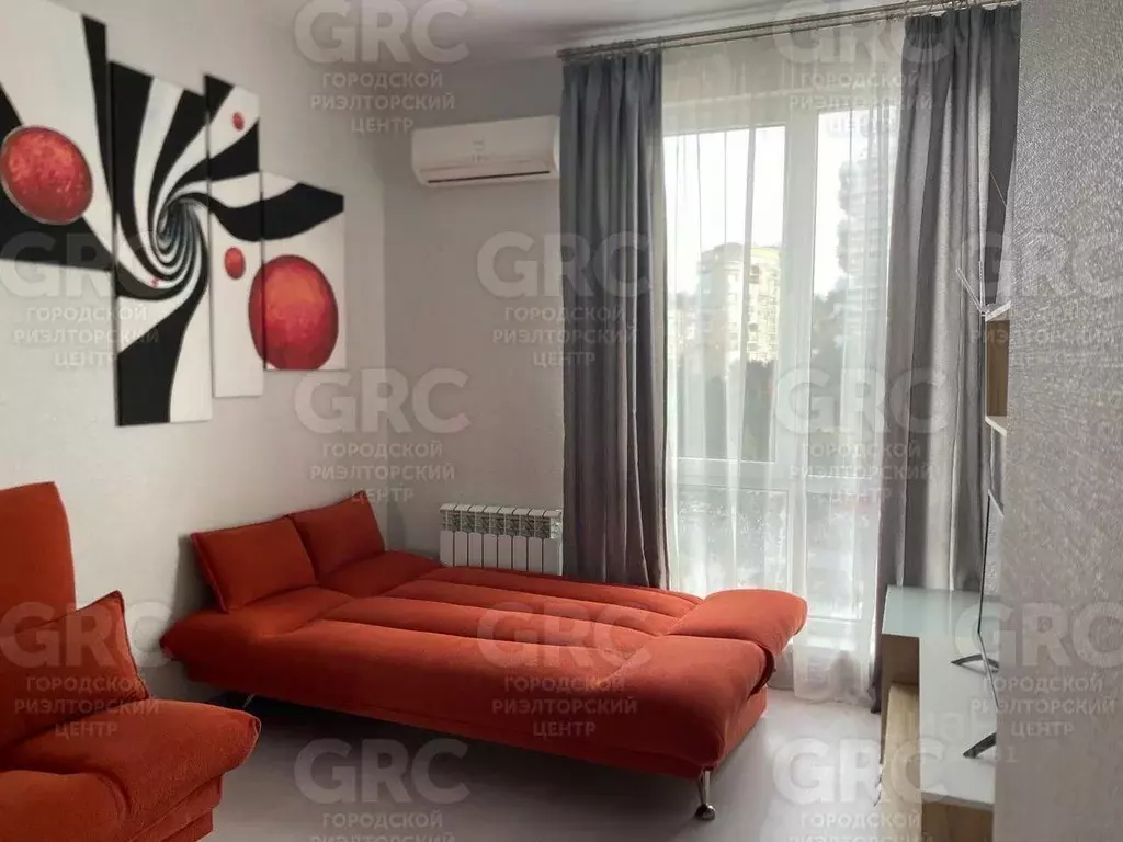 1-к кв. Краснодарский край, Сочи Мамайка мкр, ул. Волжская, 30 (30.0 ... - Фото 1