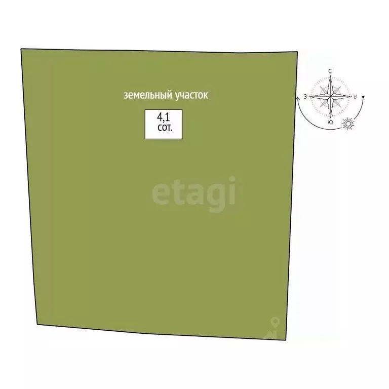 Участок в Свердловская область, Нижний Тагил  (4.1 сот.) - Фото 1