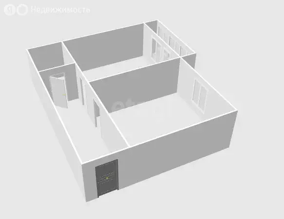 1-комнатная квартира: Южно-Сахалинск, Загородная улица, 2к4 (44.9 м) - Фото 1