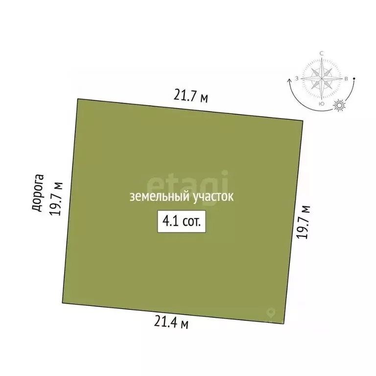 Участок в Татарстан, Набережные Челны Алтын-В СНТ, 71 (4.0 сот.) - Фото 2