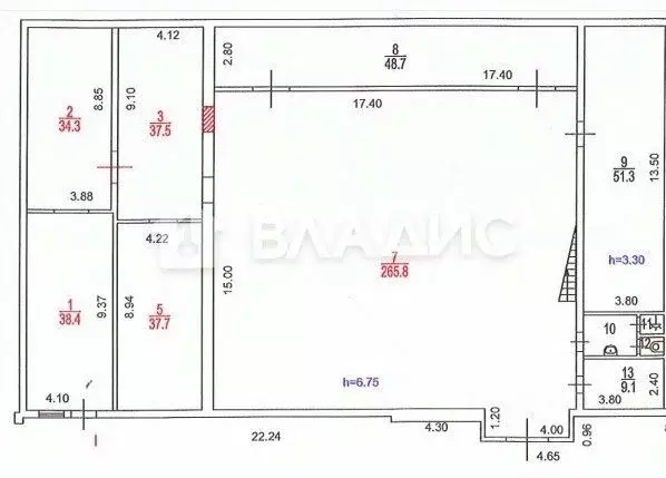 Помещение свободного назначения в Москва 4-й Рощинский проезд, 20С11 ... - Фото 1