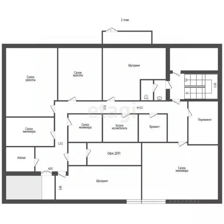 Торговая площадь в Ямало-Ненецкий АО, Новый Уренгой Юбилейный мкр, 3/6 ... - Фото 2