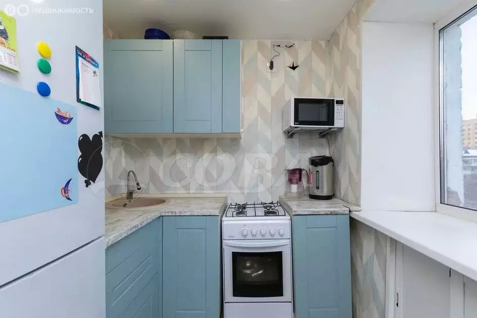 2-комнатная квартира: Тюмень, улица Беляева, 15 (40 м) - Фото 1