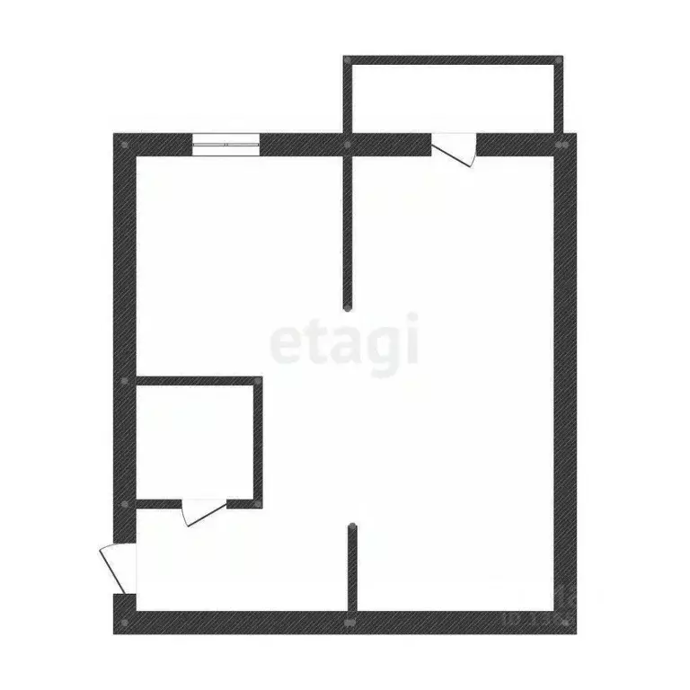 1-к кв. Иркутская область, Иркутск ул. Иосифа Уткина, 6 (32.5 м) - Фото 1