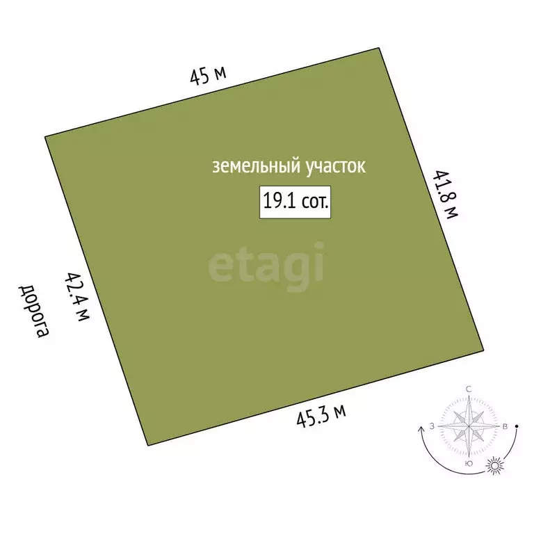 Участок в Свердловская область, Тугулымский муниципальный округ, село ... - Фото 1