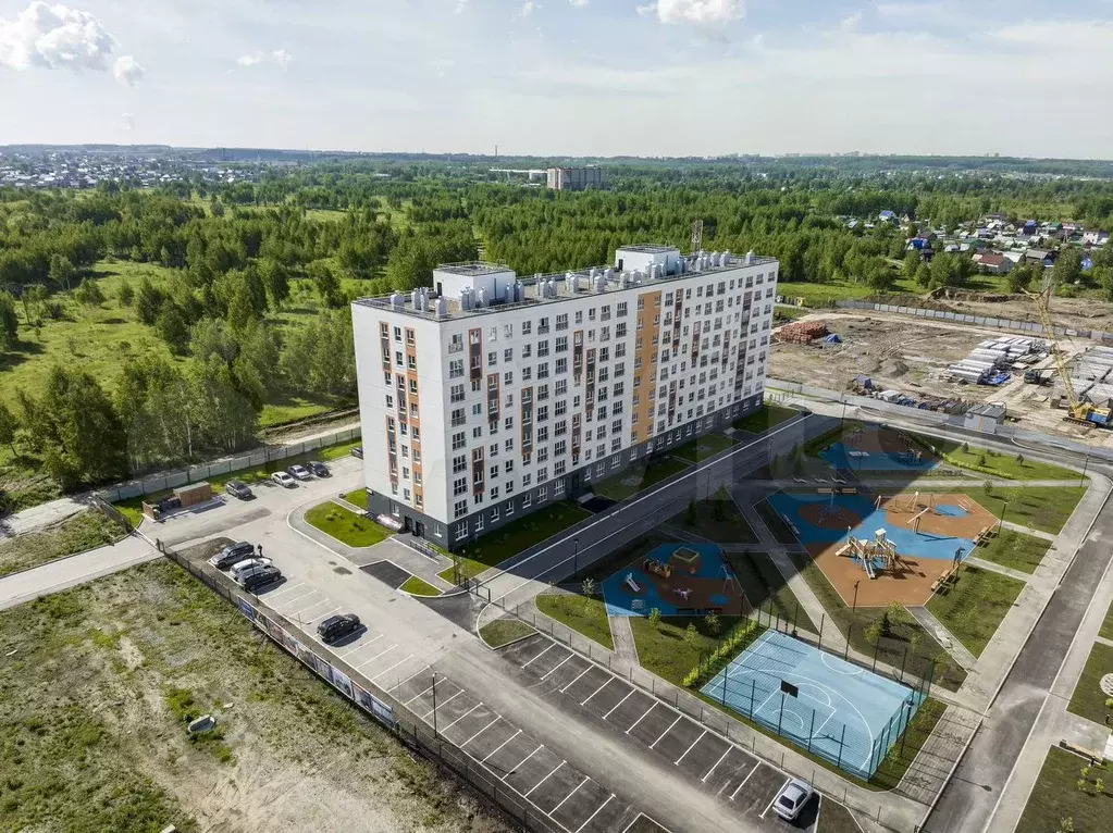 Квартира-студия, 31,6 м, 2/9 эт. - Фото 1