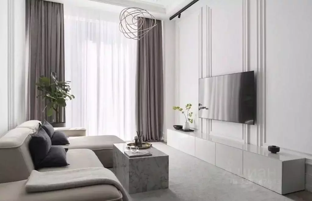 2-к кв. Москва 1-й Красногвардейский проезд, 22с2 (62.0 м) - Фото 1