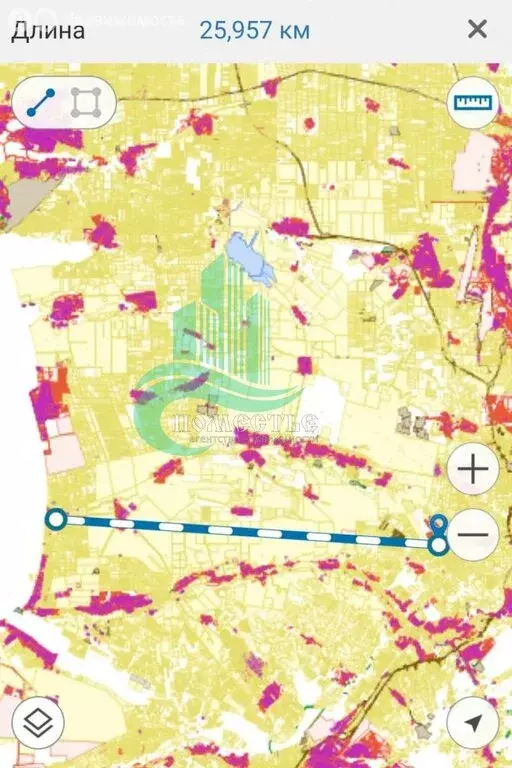 Участок в Чистенское сельское поселение, село Камышинка (8 м) - Фото 2