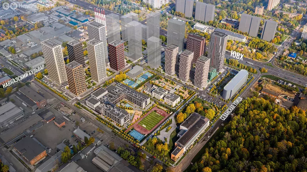 1-комнатная квартира: Москва, Кавказский бульвар, 51к2 (34.1 м) - Фото 1