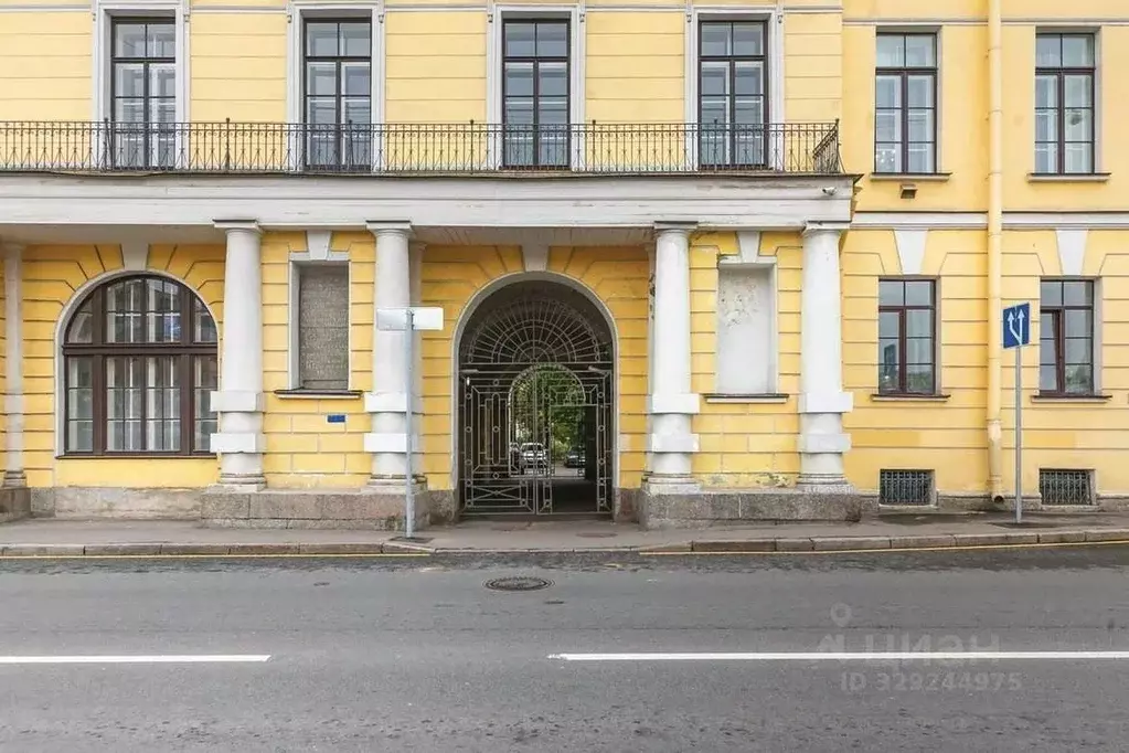 Помещение свободного назначения в Санкт-Петербург наб. Реки Фонтанки, ... - Фото 2