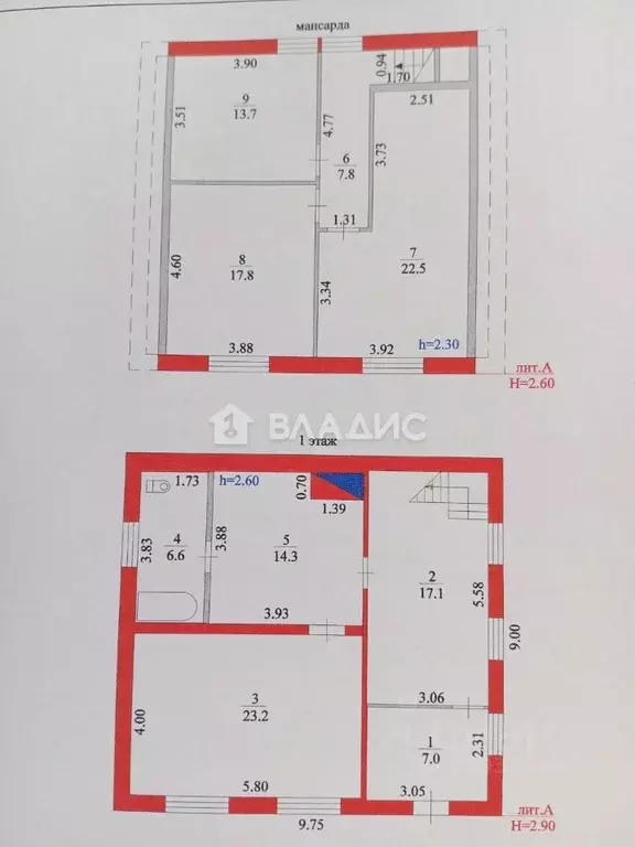 Дом в Пензенская область, Пенза ул. Отрадная (130 м) - Фото 1