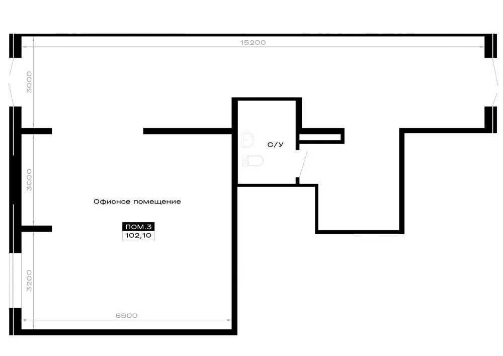 Помещение свободного назначения (102.1 м) - Фото 2