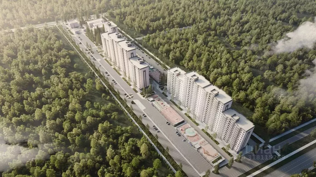 2-к кв. Адыгея, Тахтамукайский район, Яблоновский пгт  (50.96 м) - Фото 2