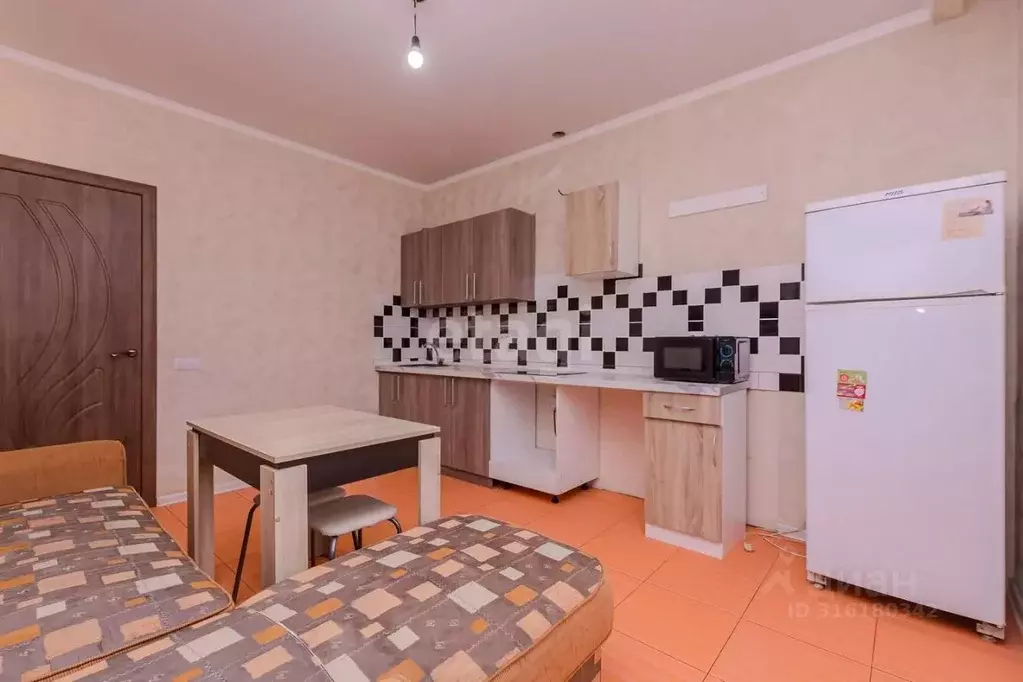 1-к кв. Краснодарский край, Краснодар Музыкальный мкр, ул. Имени ... - Фото 0