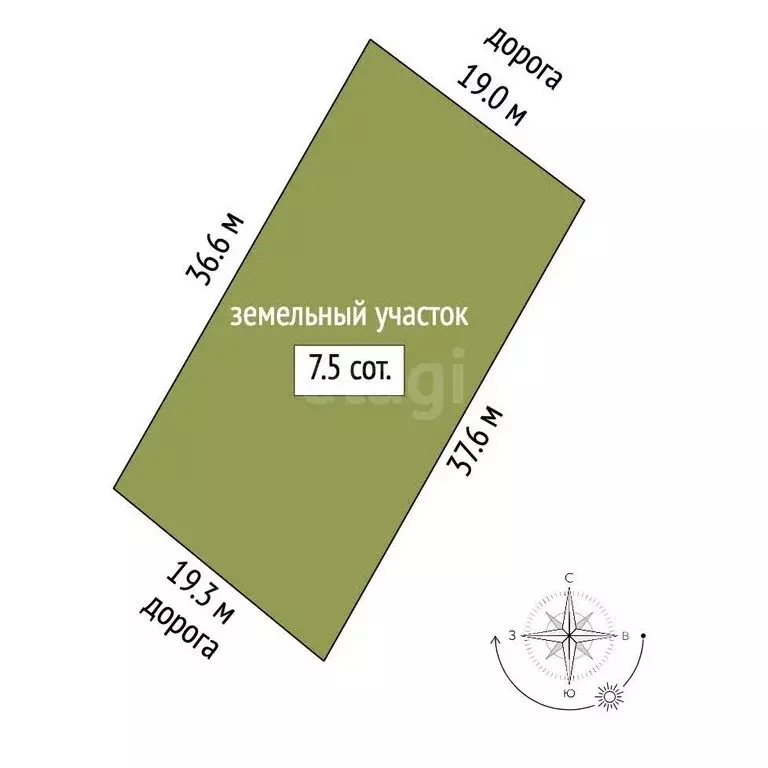 Участок в Бахчисарайский район, Ароматненское сельское поселение, село ... - Фото 1