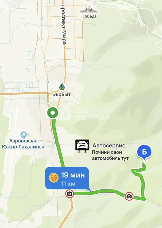 Участок в Южно-Сахалинск, СНТ Ландыш, Голливудская улица (10 м) - Фото 2
