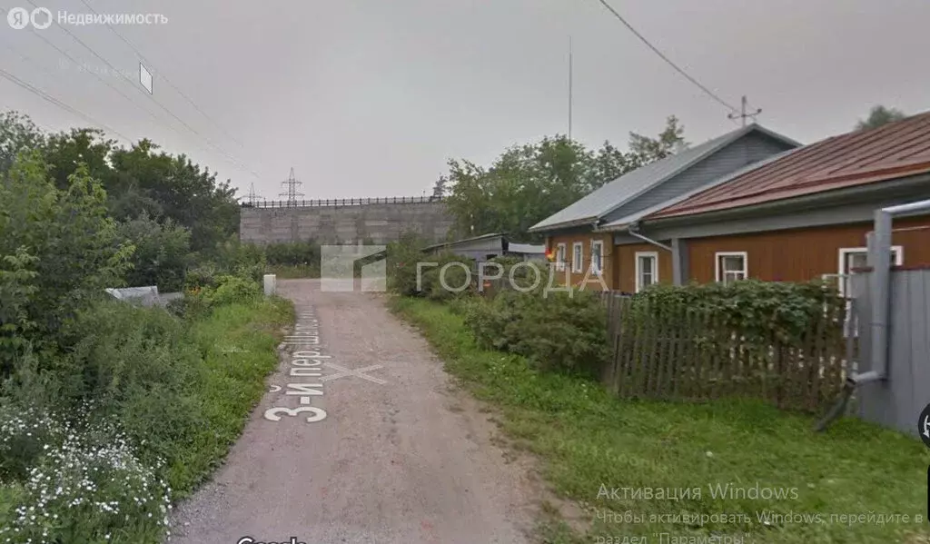 Участок в Новосибирск, 3-й переулок Шапошникова, 5 (3.3 м) - Фото 0