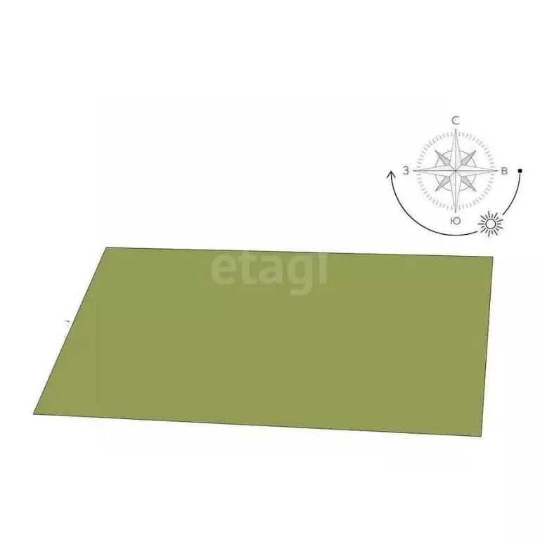 Участок в Крым, Сакский район, Молочненское с/пос, с. Витино  (6.51 ... - Фото 2