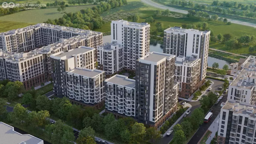 Квартира-студия: деревня Кондратово, улица Улановой, 6 (64.9 м) - Фото 2